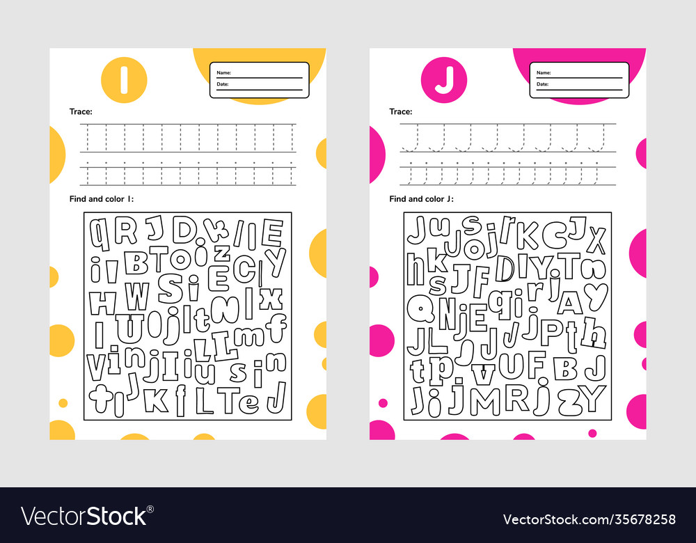 Set race letter worksheet a4 for kids preschool