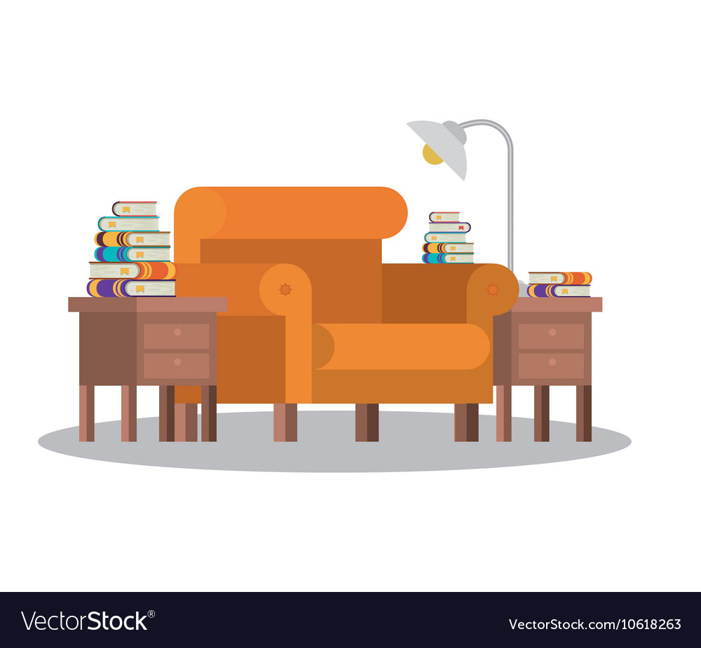 Livingroom library design