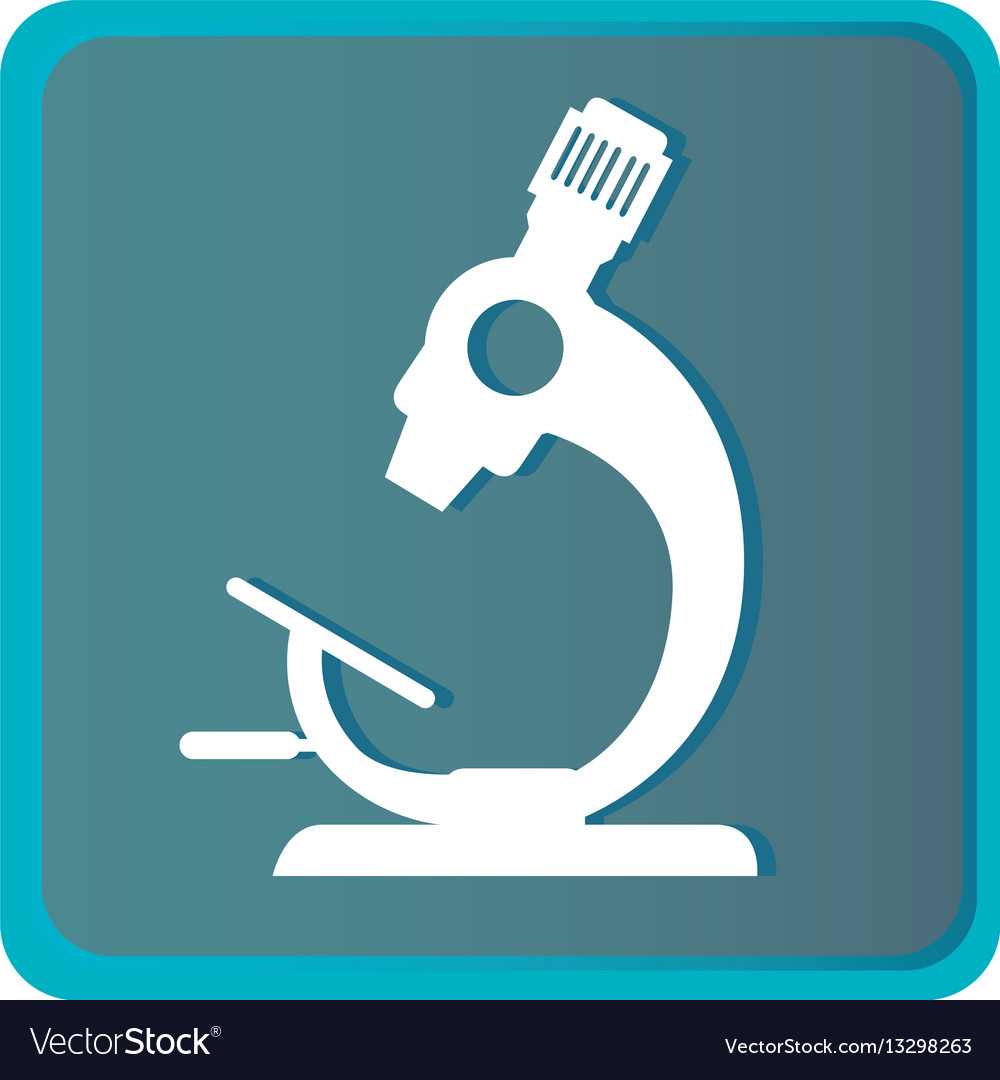 Microscope device isolated icon