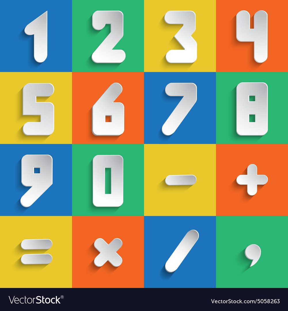 Simple form number set