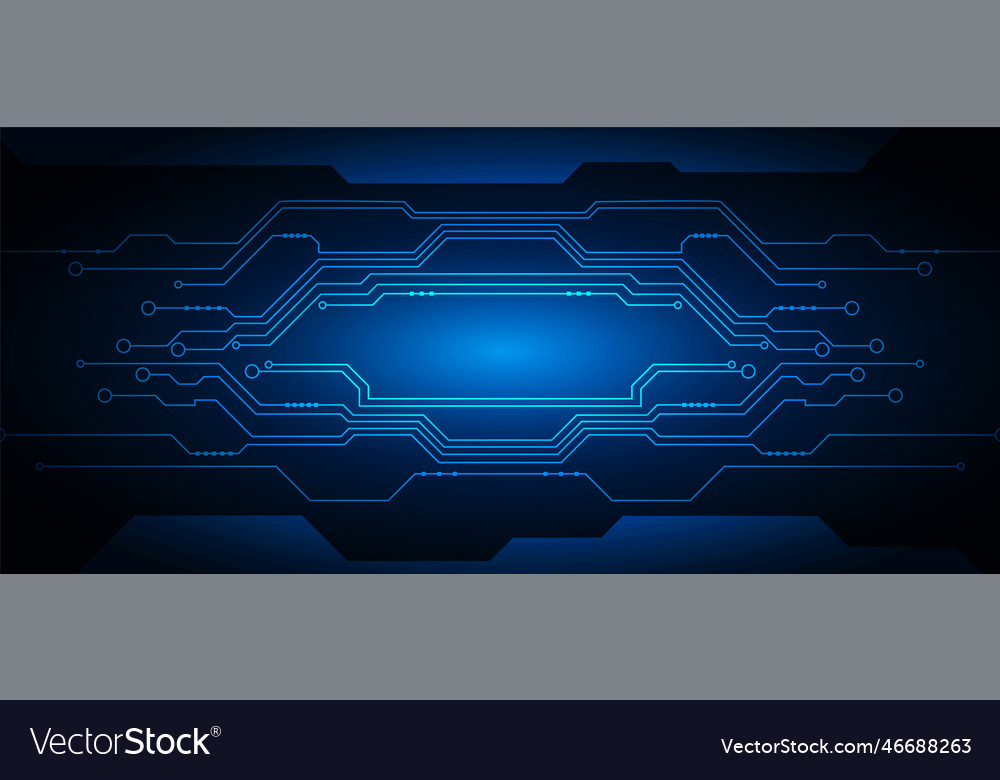 Technology background with hi-tech digital data vector image Technology background with hi-tech digital data