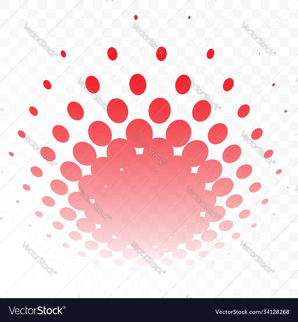 Colorful halftone pattern texture in 3d vector image Colorful halftone pattern texture in 3d