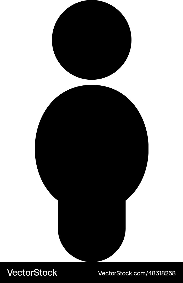 Man icon Royalty Free Vector Image - VectorStock