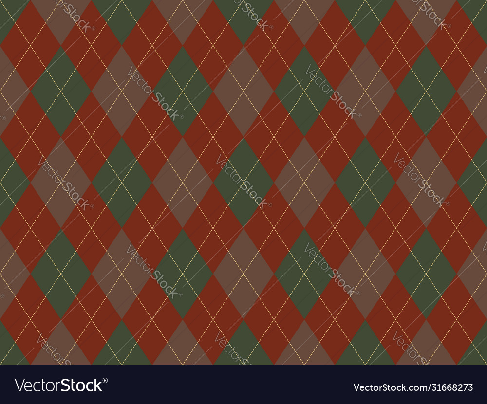 Argyle pattern seamless fabric texture background