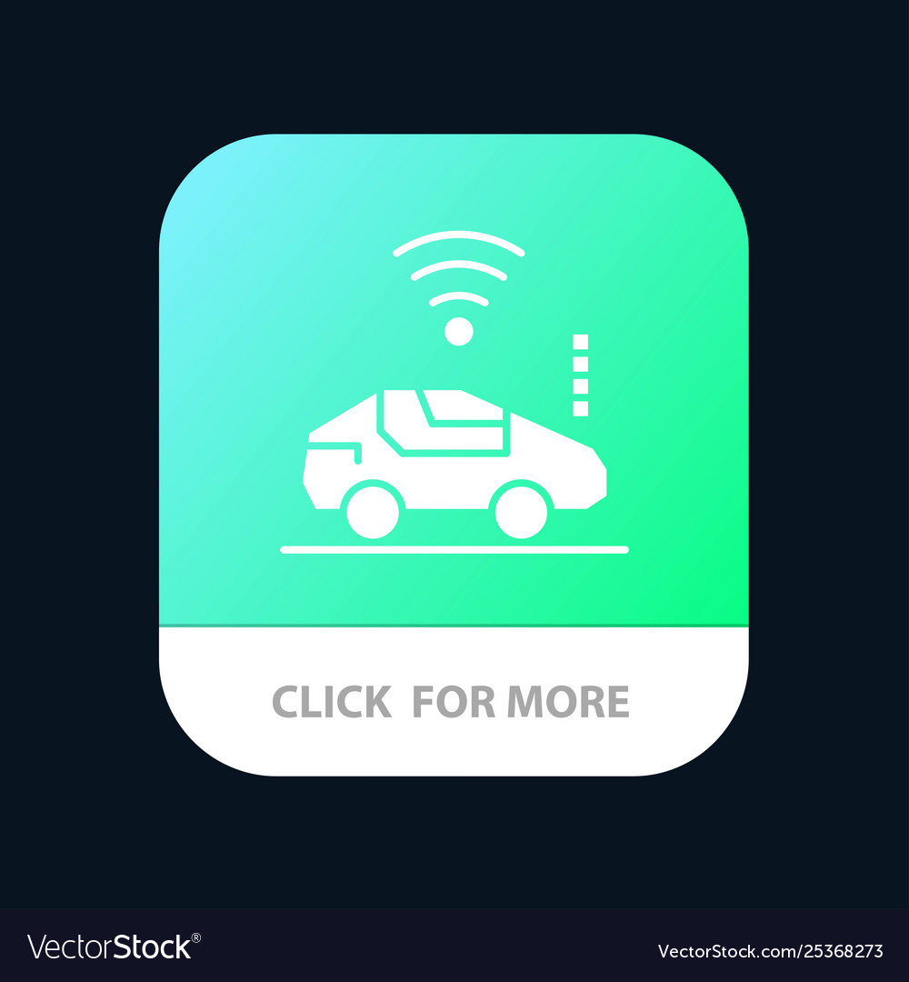 Auto car wifi signal mobile app button android