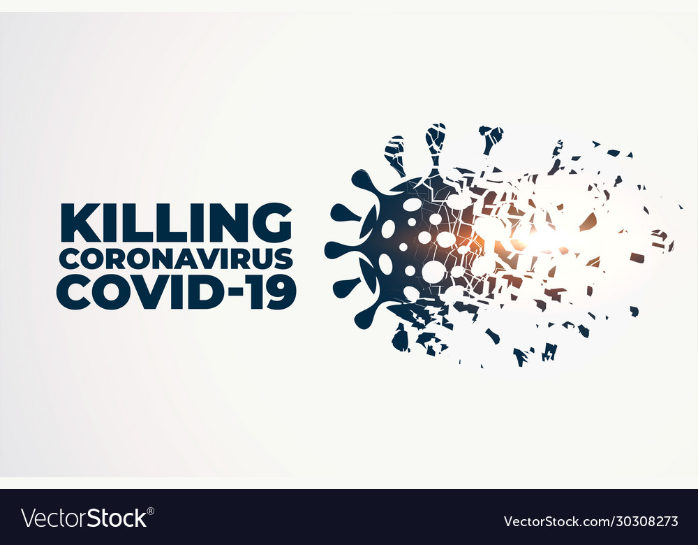 Coronavirus Destruction - COVID-19 Concept