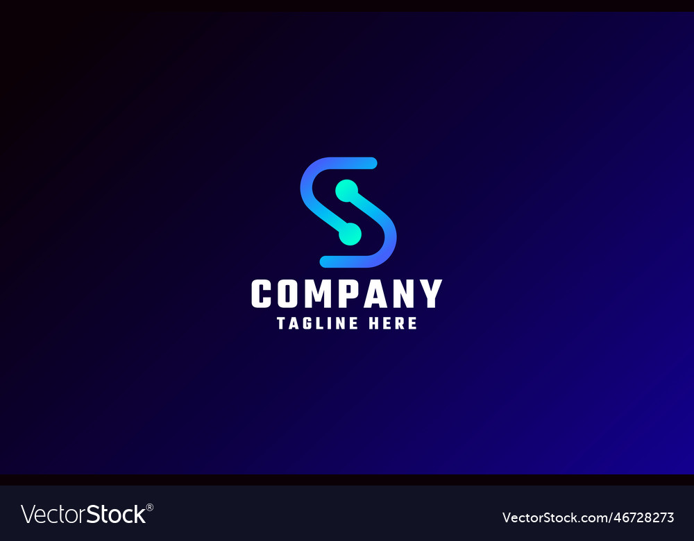 Logo supretek Royalty Free Vector Image - VectorStock