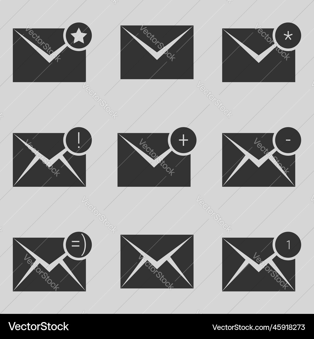 On the theme mail Royalty Free Vector Image - VectorStock