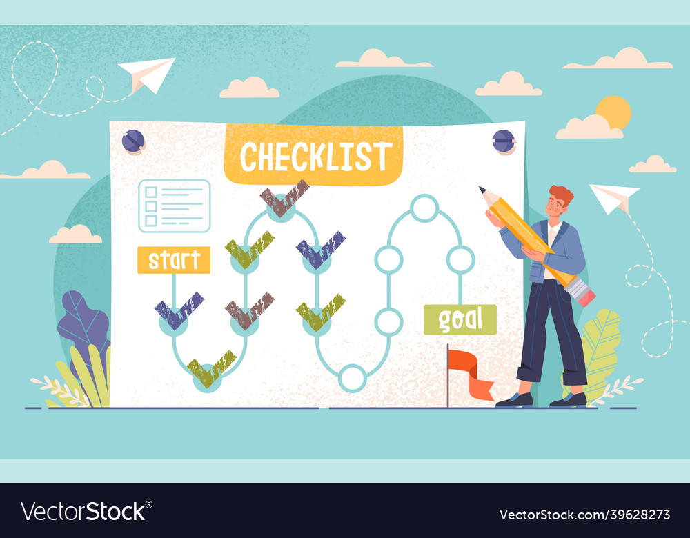Project Manager Checking Tasks