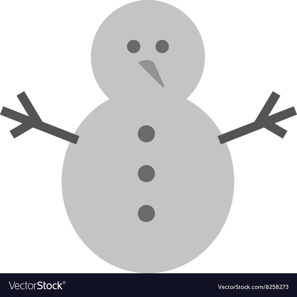 Snowman i Royalty Free Vector Image - VectorStock