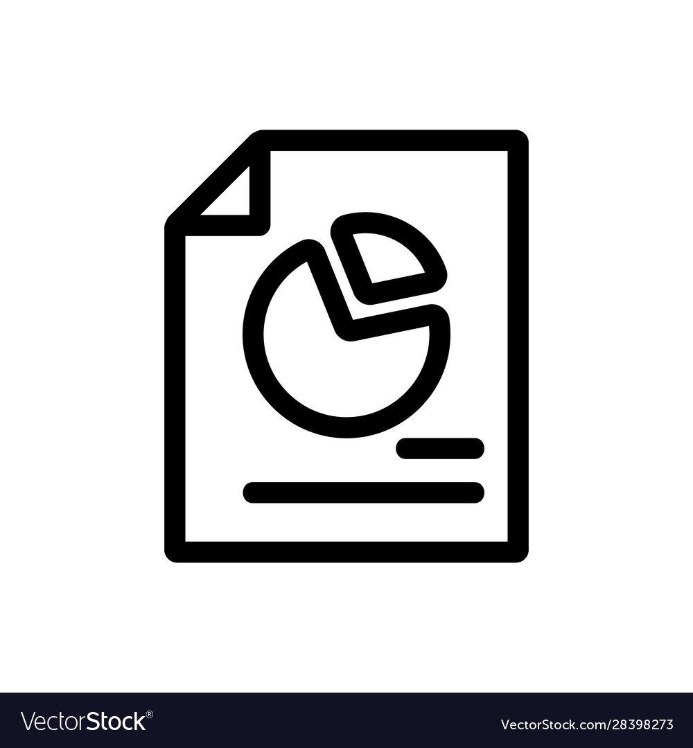 Technical document icon isolated contour