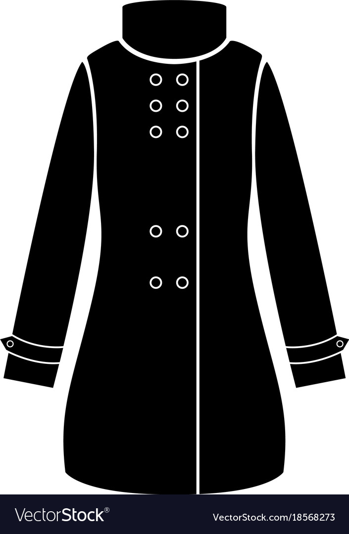 Winter jacket silhouette