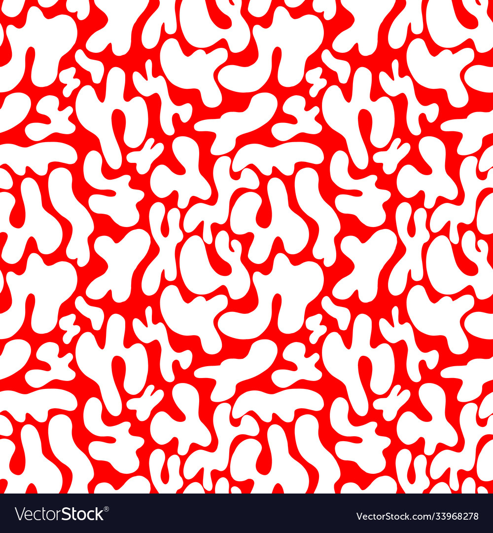A simple abstract pattern spots circles ovals vector image A simple abstract pattern spots circles ovals