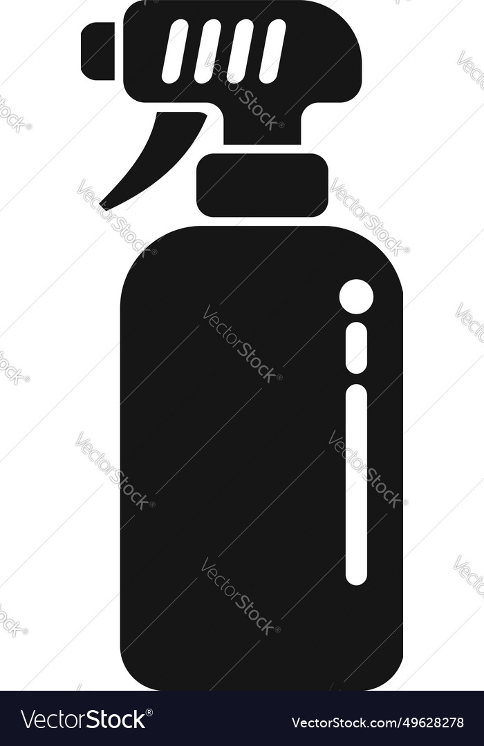 Clean plastic sprayer icon simple bottle Vector Image