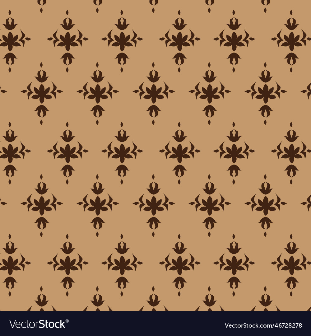 Damask fleur-de-lis nahtloses Muster vector image Damask fleur-de-lis nahtloses Muster