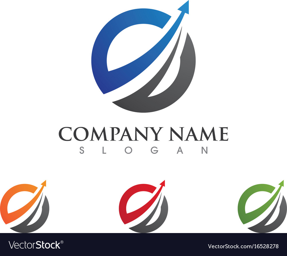 Faster logo template icon design Royalty Free Vector Image