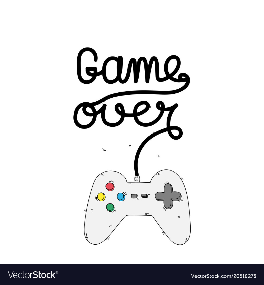 Game over controller background image