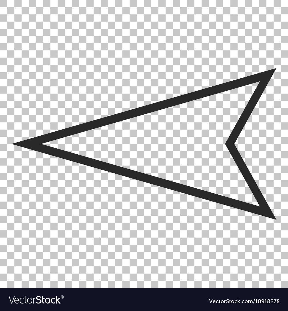 Pointer left icon