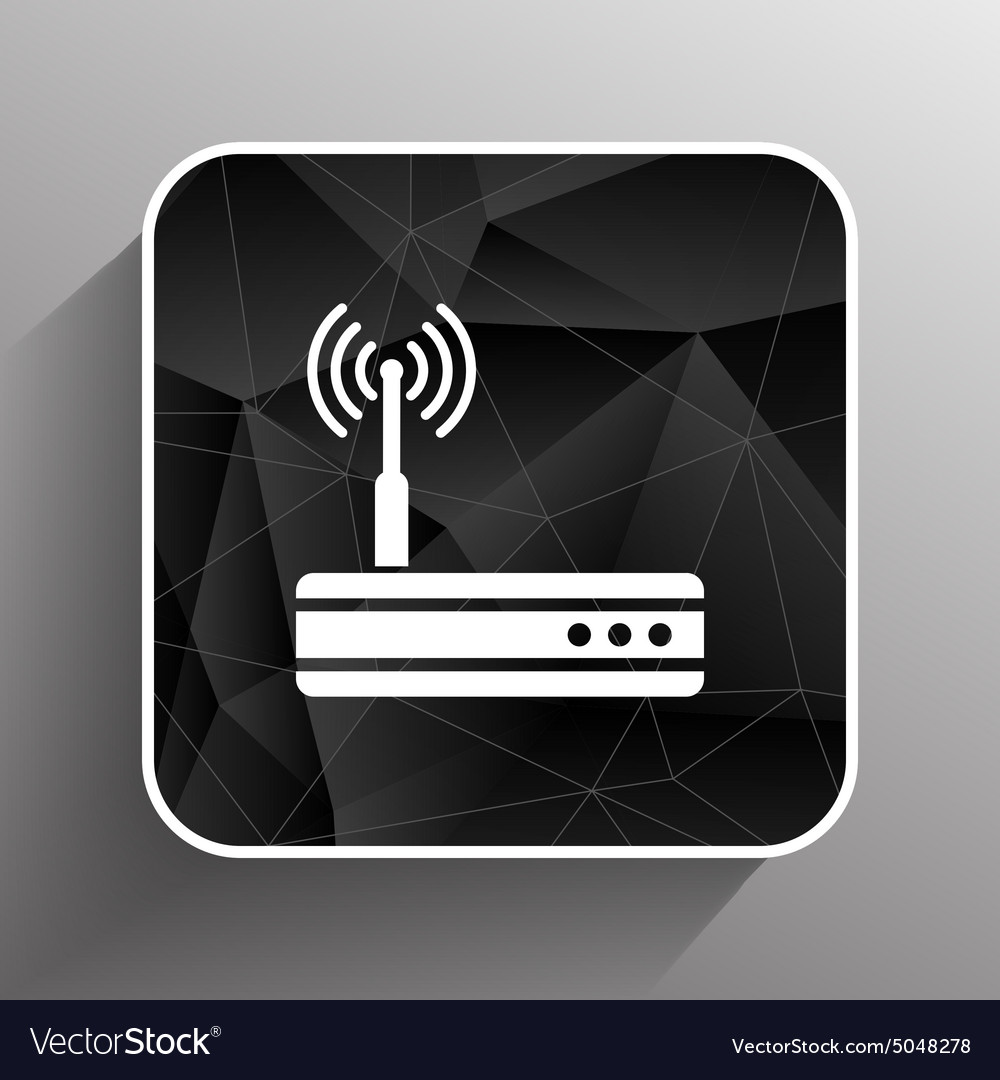 Wireless Router Icon - Modem & Network
