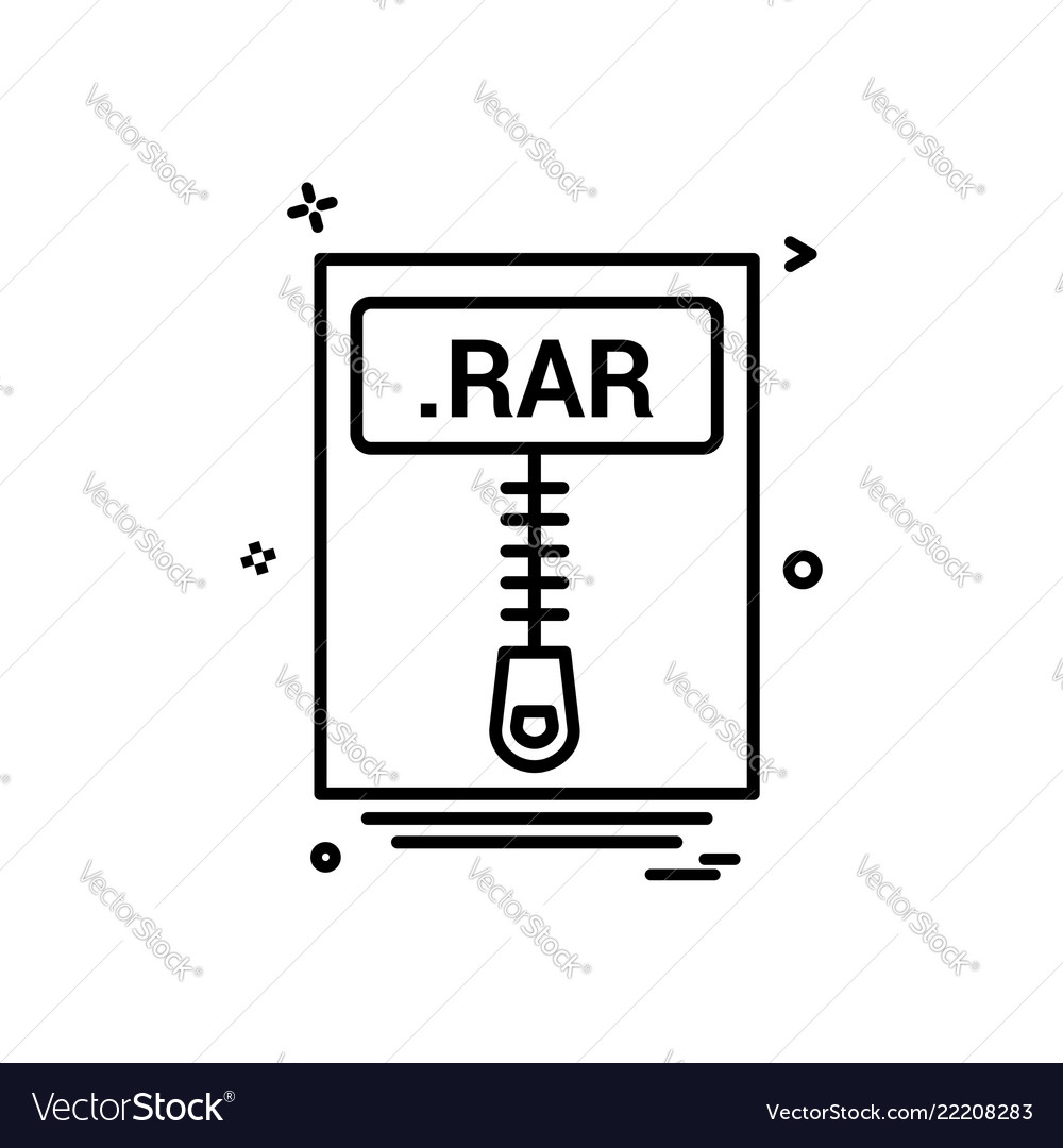 File files rar icon design