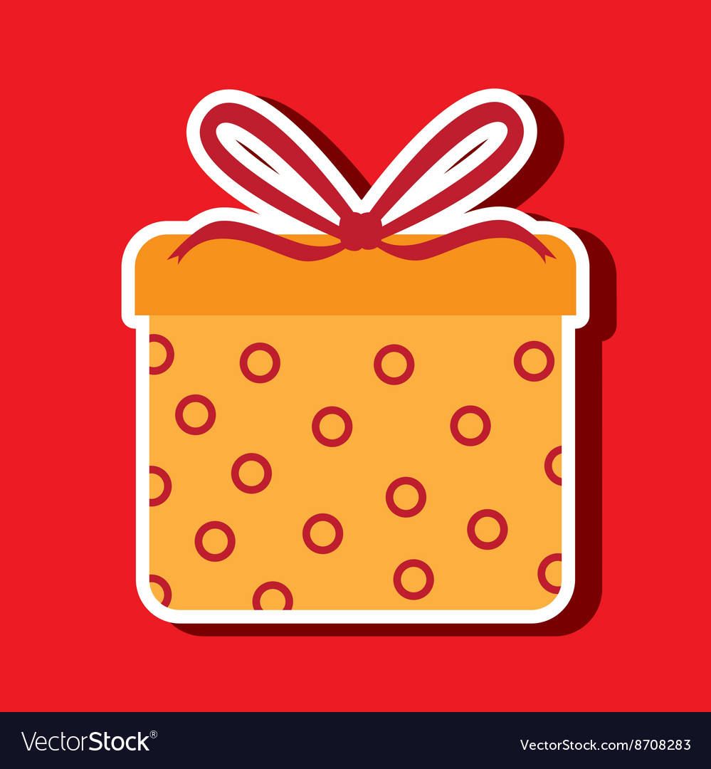 Gift box design Royalty Free Vector Image VectorStock