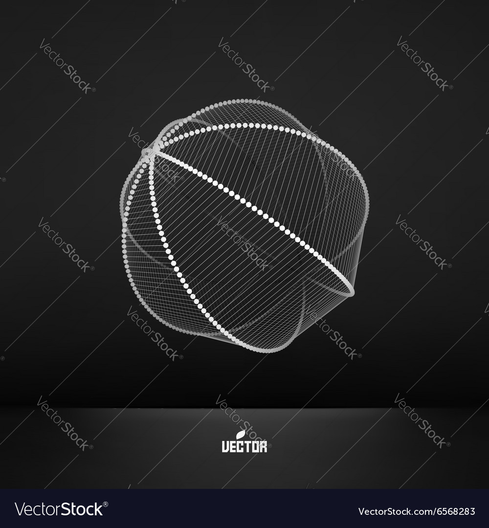 Lattice geometric polygonal element
