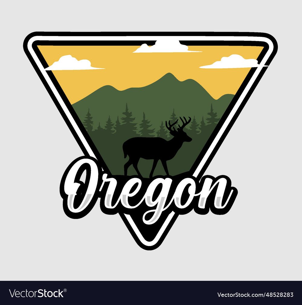 Oregon Zustand mit schöner Aussicht