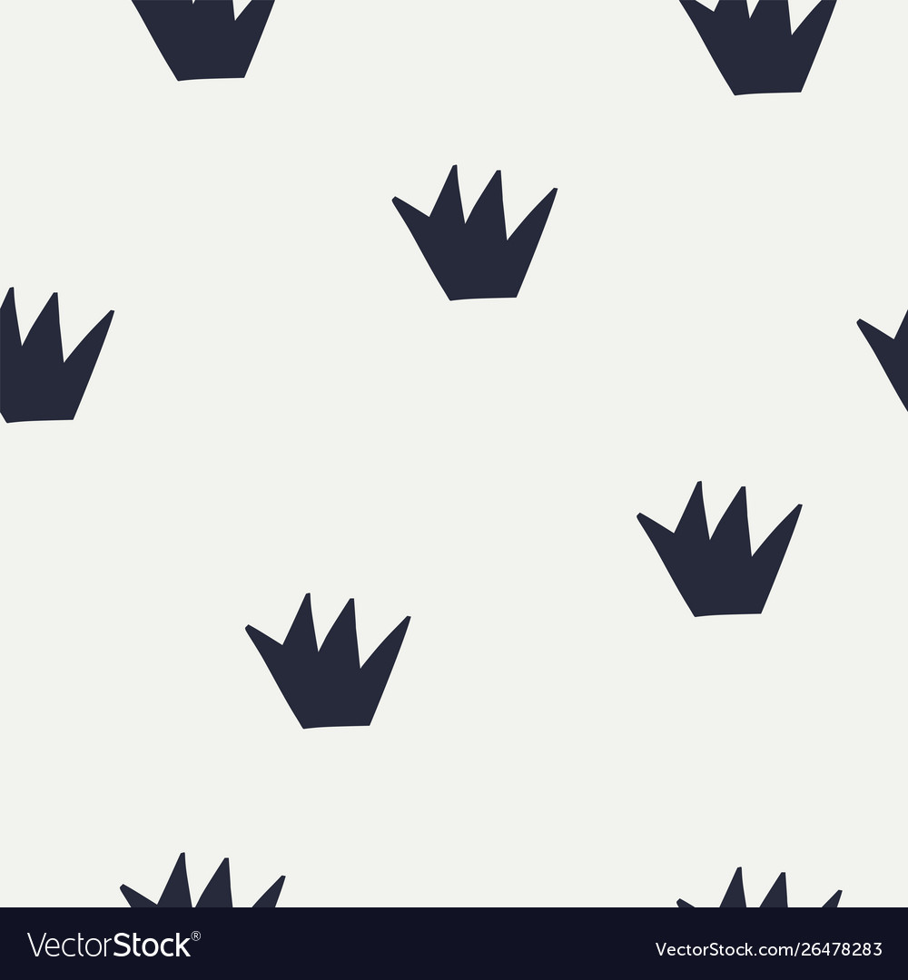Seamless pattern with cut out elements