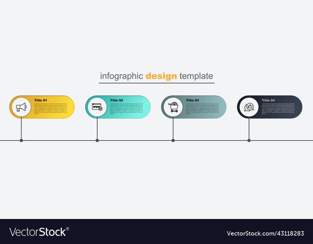 Set line customer product rating shopping cart vector image Set line customer product rating shopping cart