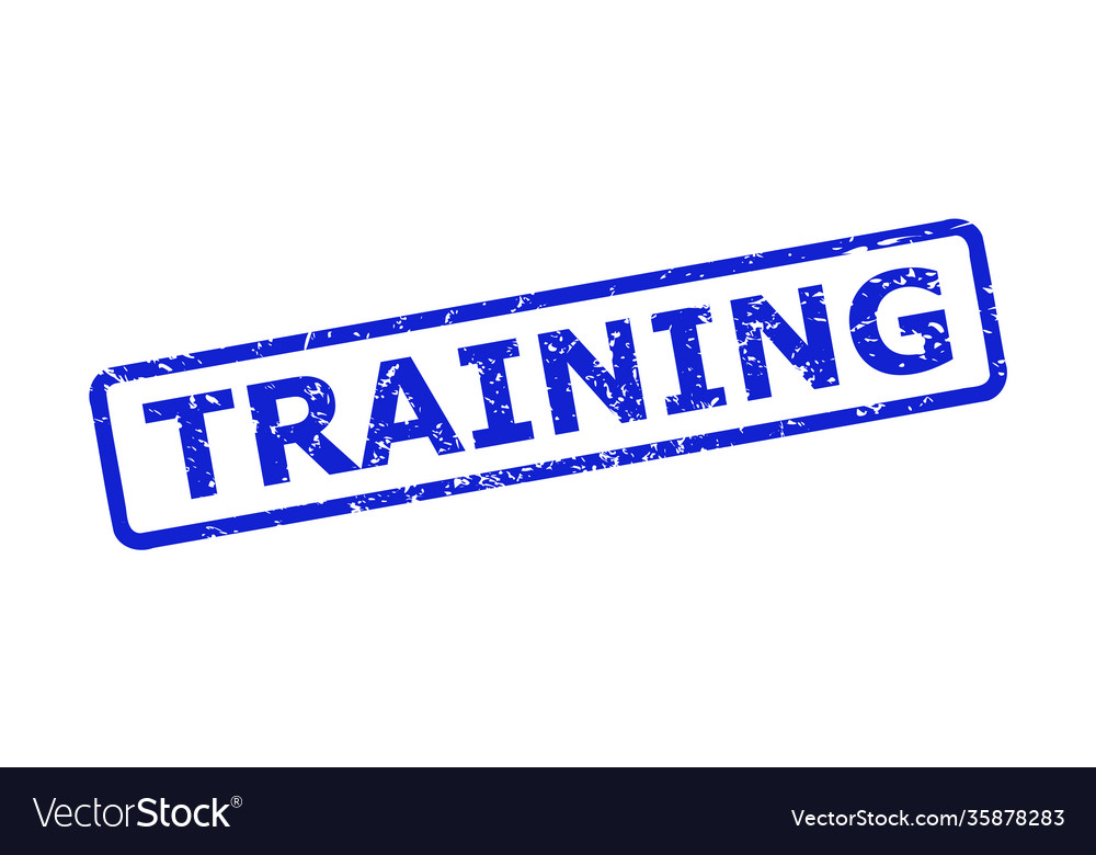 Training seal with corroded texture and rounded