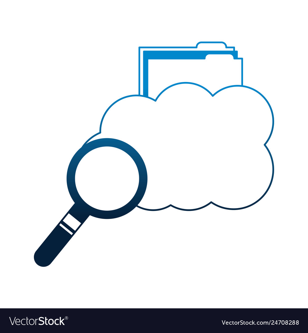 Cloud computing storage folder file searching