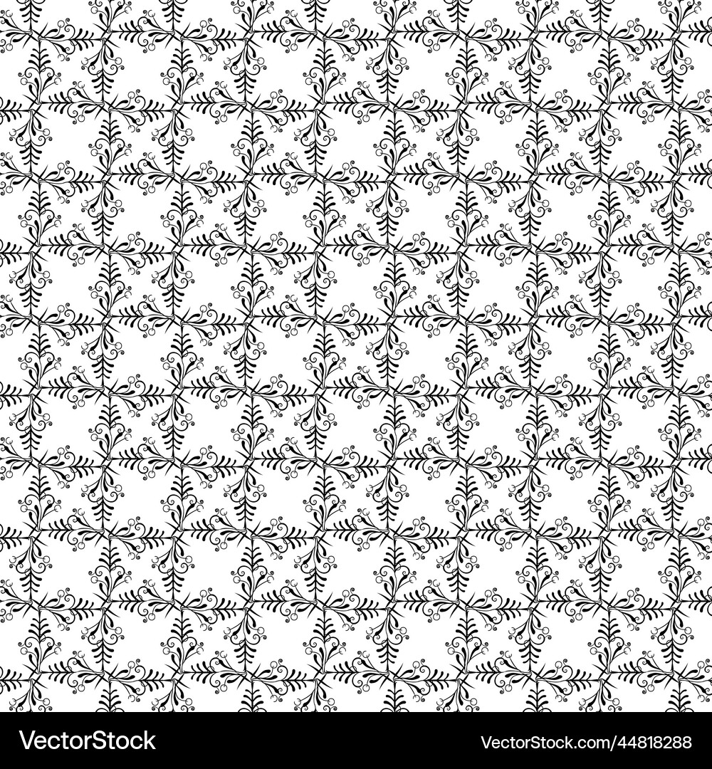 Twigs Pattern Twigs pattern Royalty Free Vector Image - VectorStock