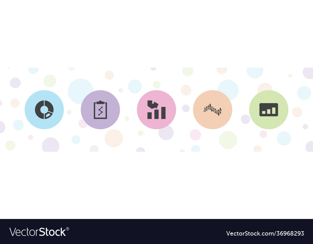 5 graph icons