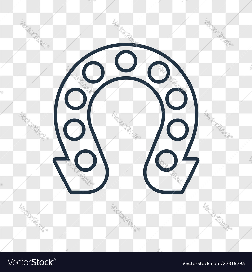 Boot concept linear icon isolated on transparent