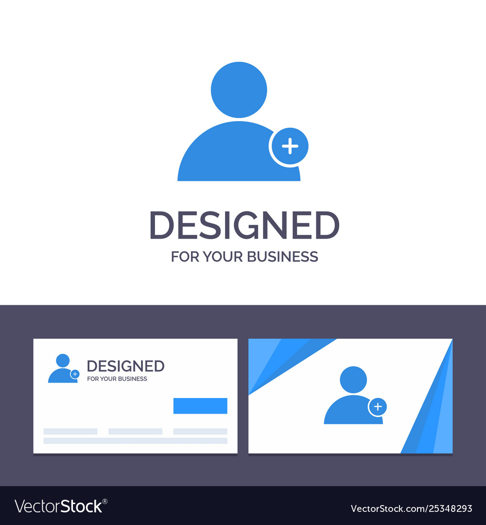 Creative business card and logo template follow