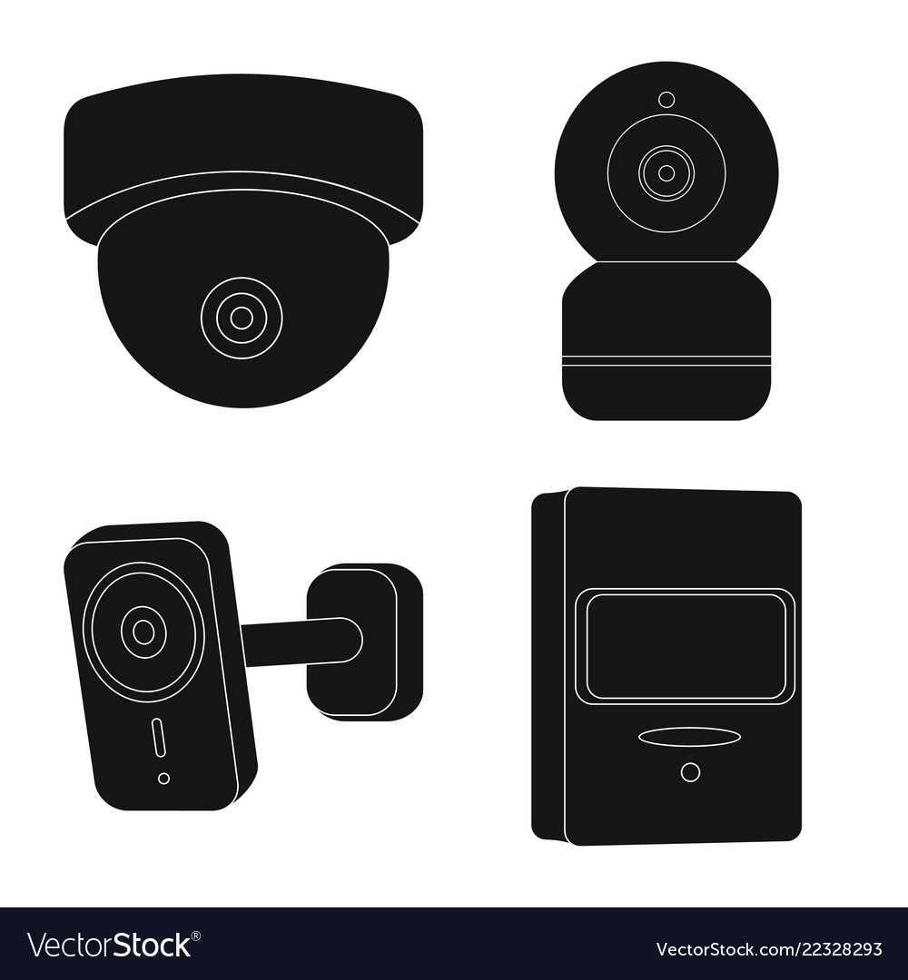 Design of cctv and camera sign collection