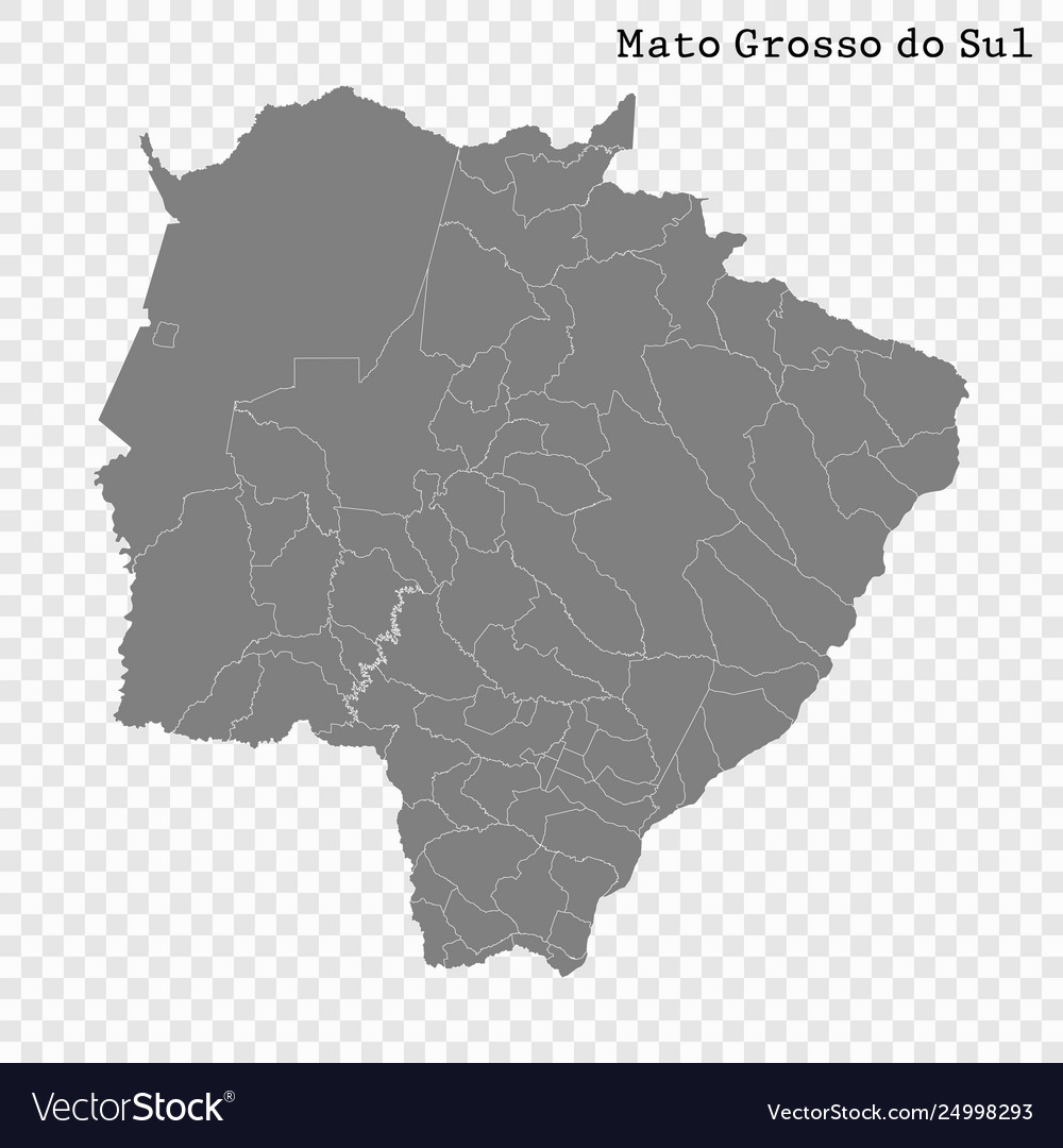 High quality mapstate brazil