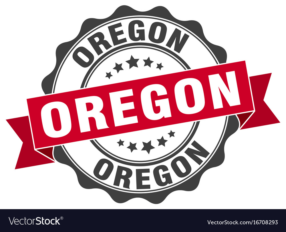 Oregon round ribbon seal