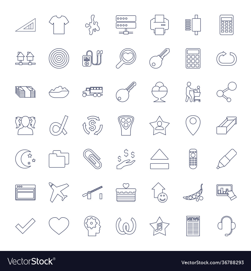 Web icons