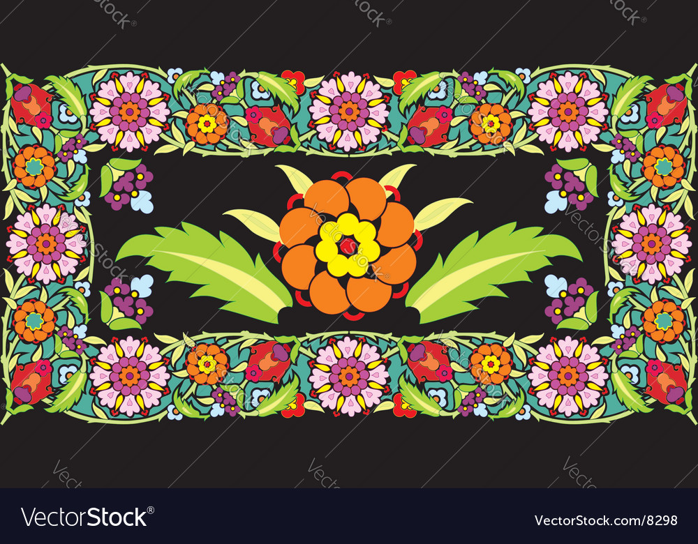 Background flower Royalty Free Vector Image - VectorStock