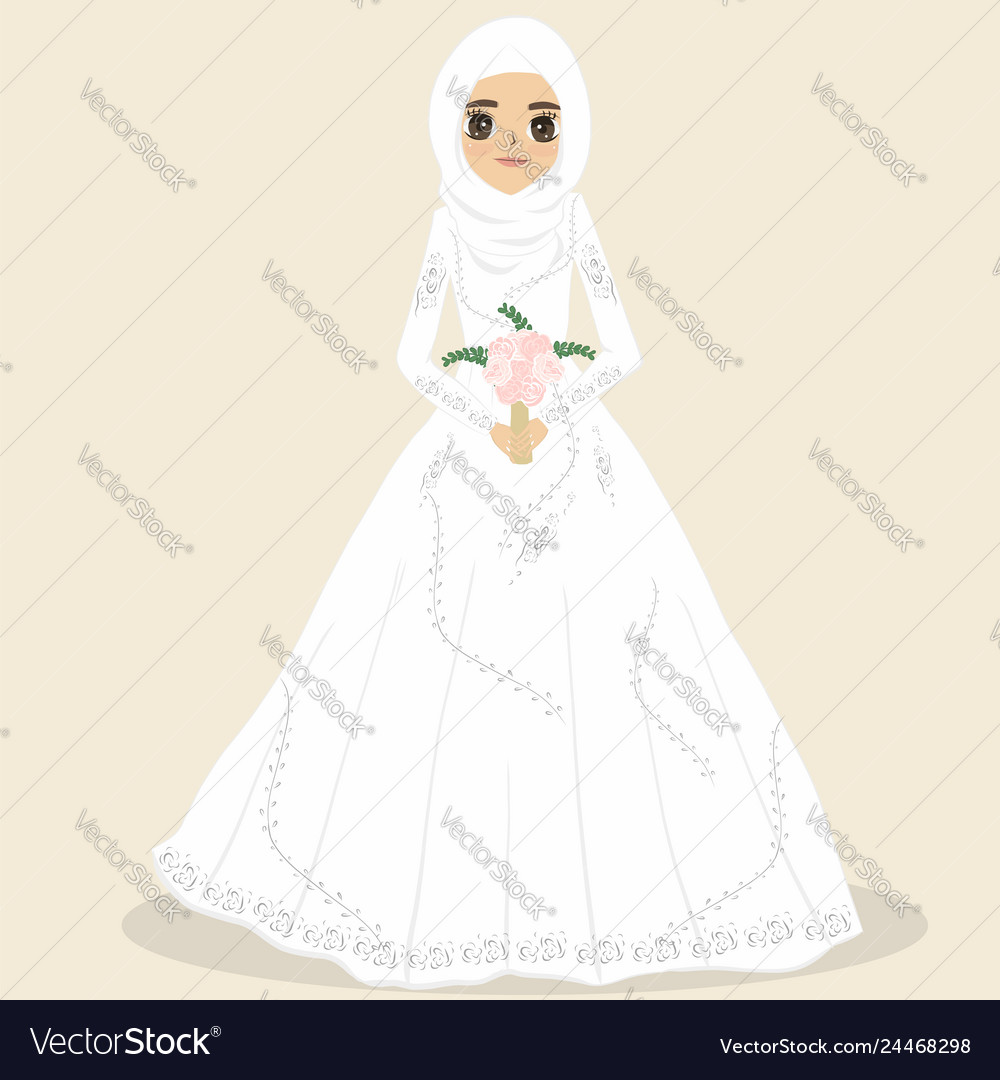 muslim wedding dress