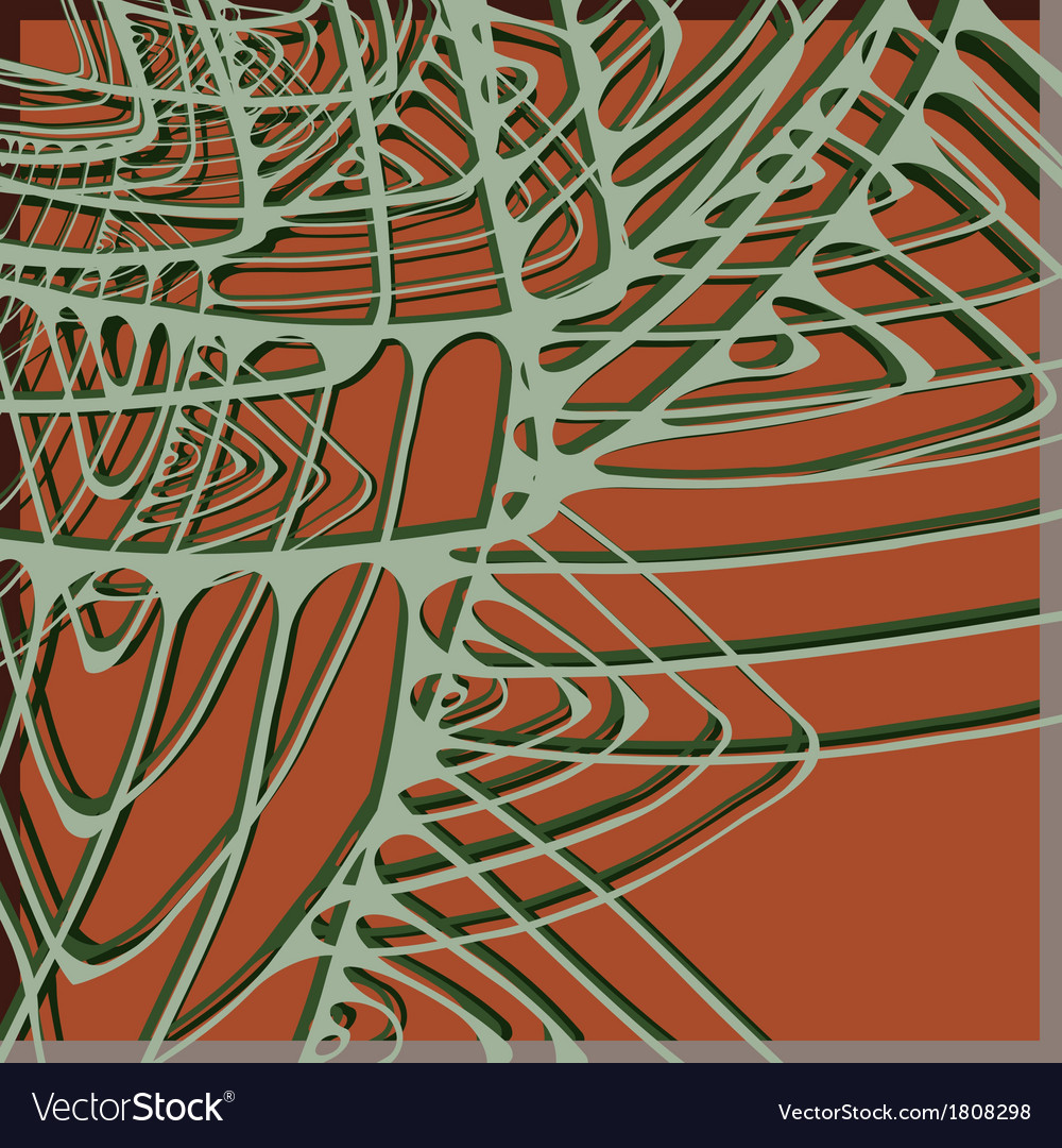 Orange pattern with stylized web