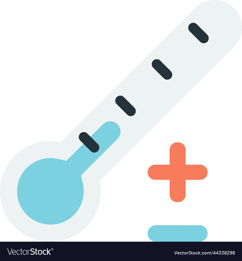 Thermometer in minimal style