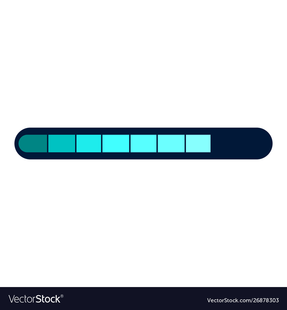 Abstract loading bar Royalty Free Vector Image