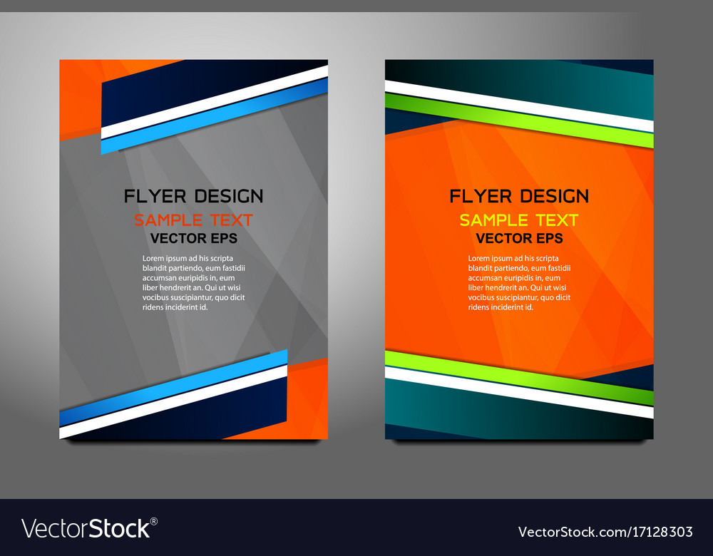 Business Flyer modernes Design