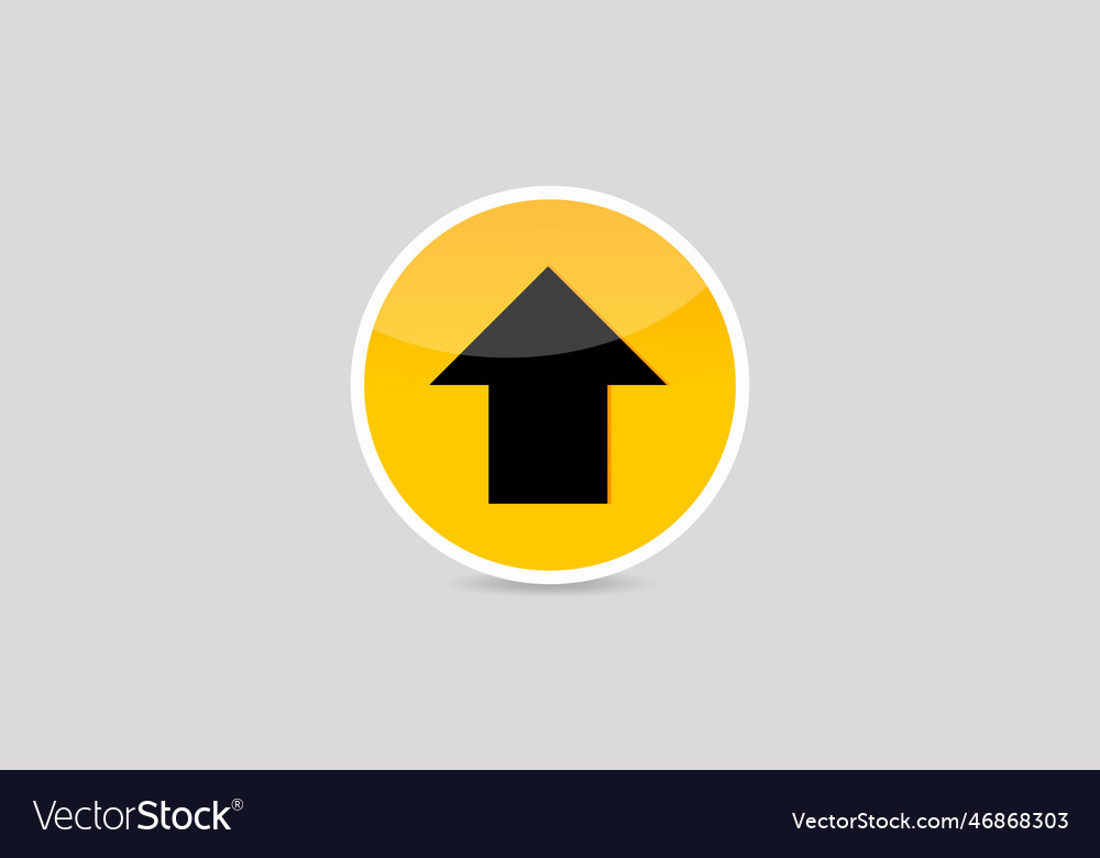 Glossy upload now button ui icon premium