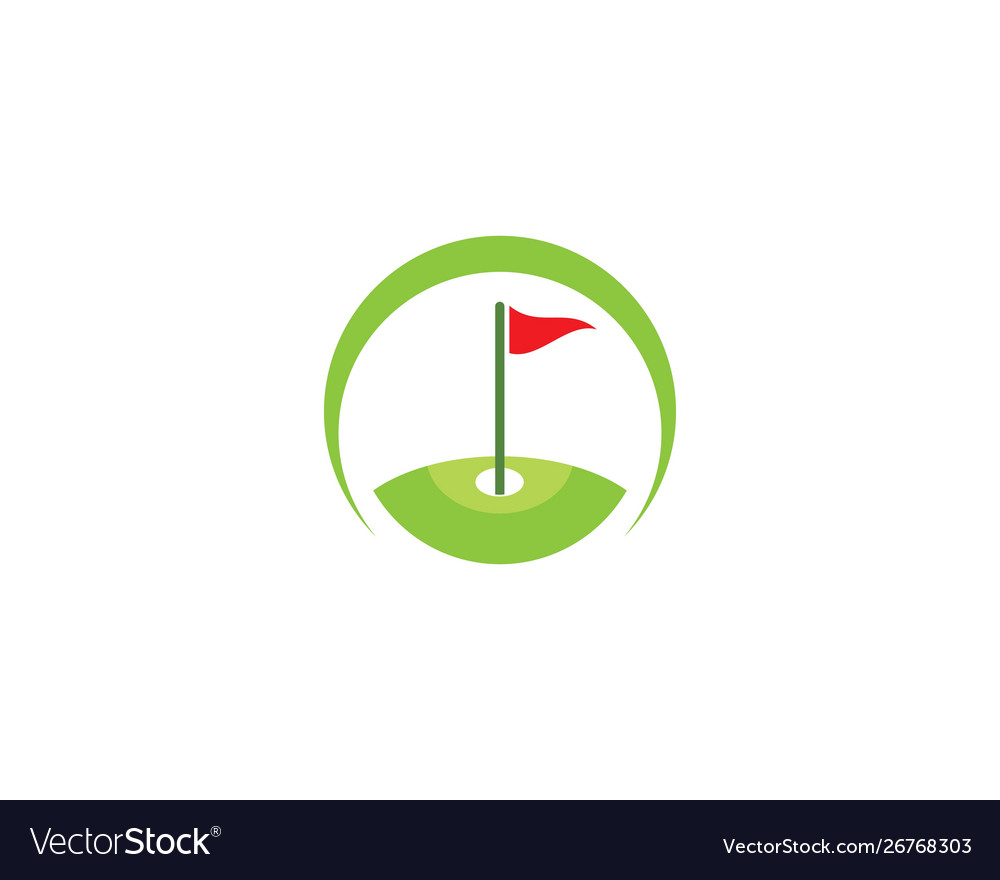 Golf logo template