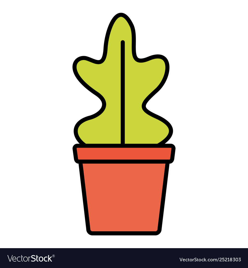 Potted plant decoration