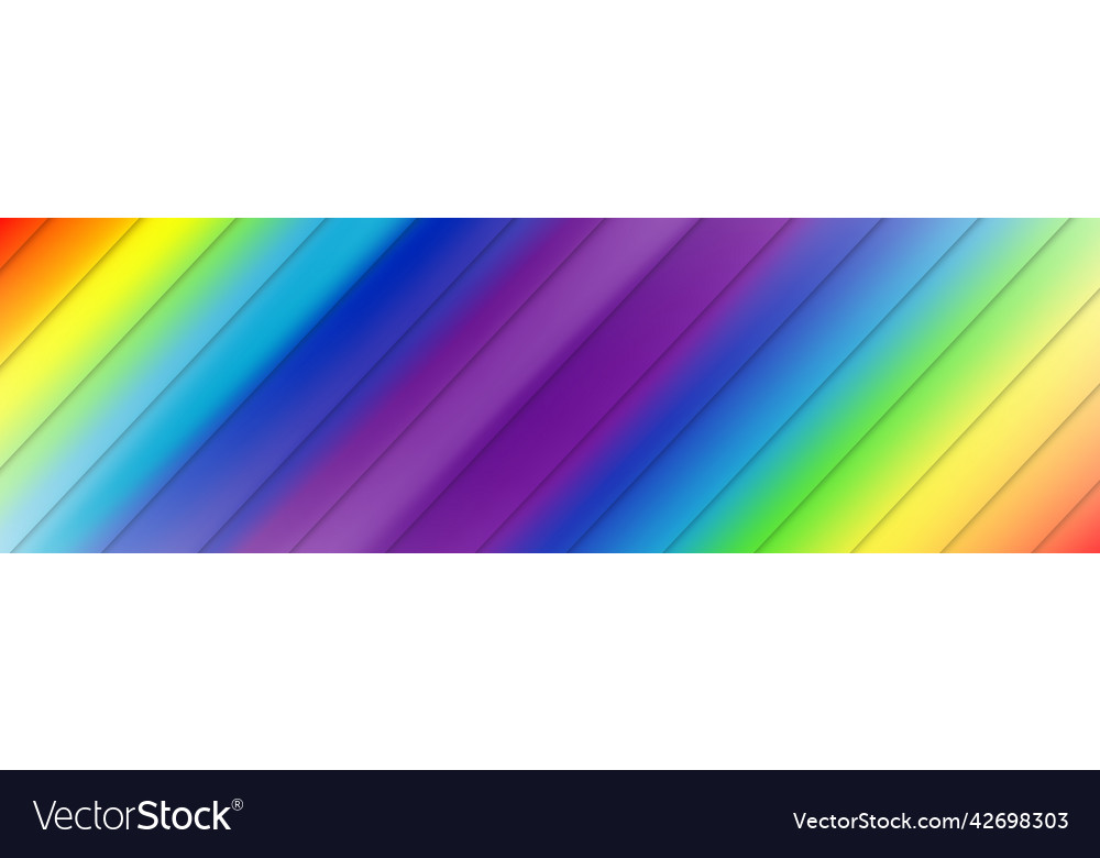 Rainbow Abstract Gradient Background