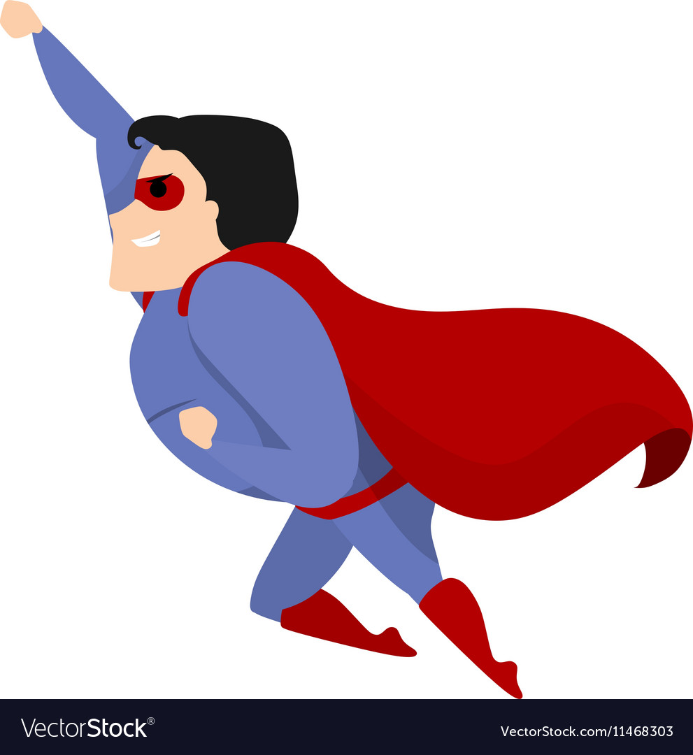 Flying Super Hero High-Res Vector Graphic - Getty Images